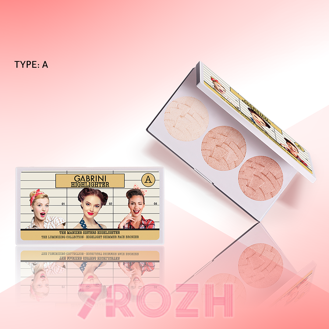 خرید هایلایتر سه تایی گابرینی سری a