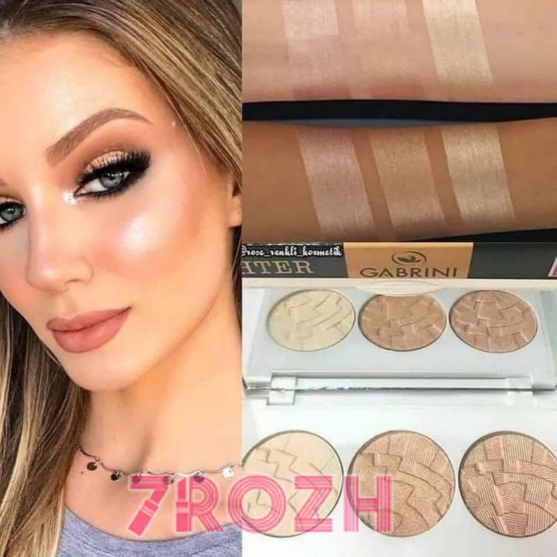 تست رنگ هایلایتر گابرینی سری b