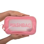کیف‌ آرایشی واش بگ WASHBAG صورتی سایز متوسط - Image 2
