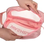 کیف‌ آرایشی واش بگ WASHBAG صورتی سایز متوسط - Image 5