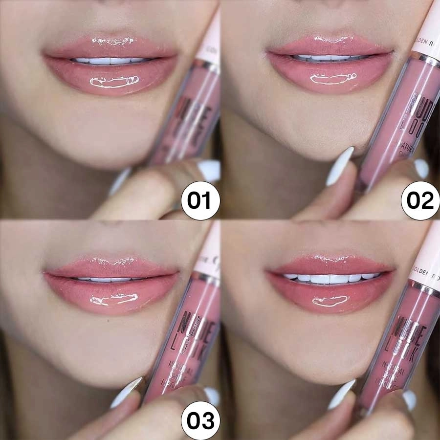 خرید لیپ گلاس گلدن رز نود