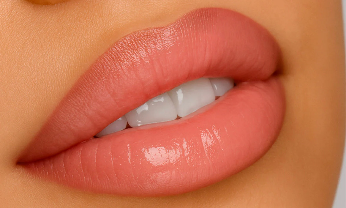 آرایش لب با ترند لیپ کامبو