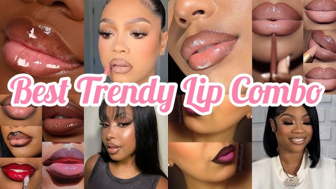 آرایش لب با ترند لیپ کامبو