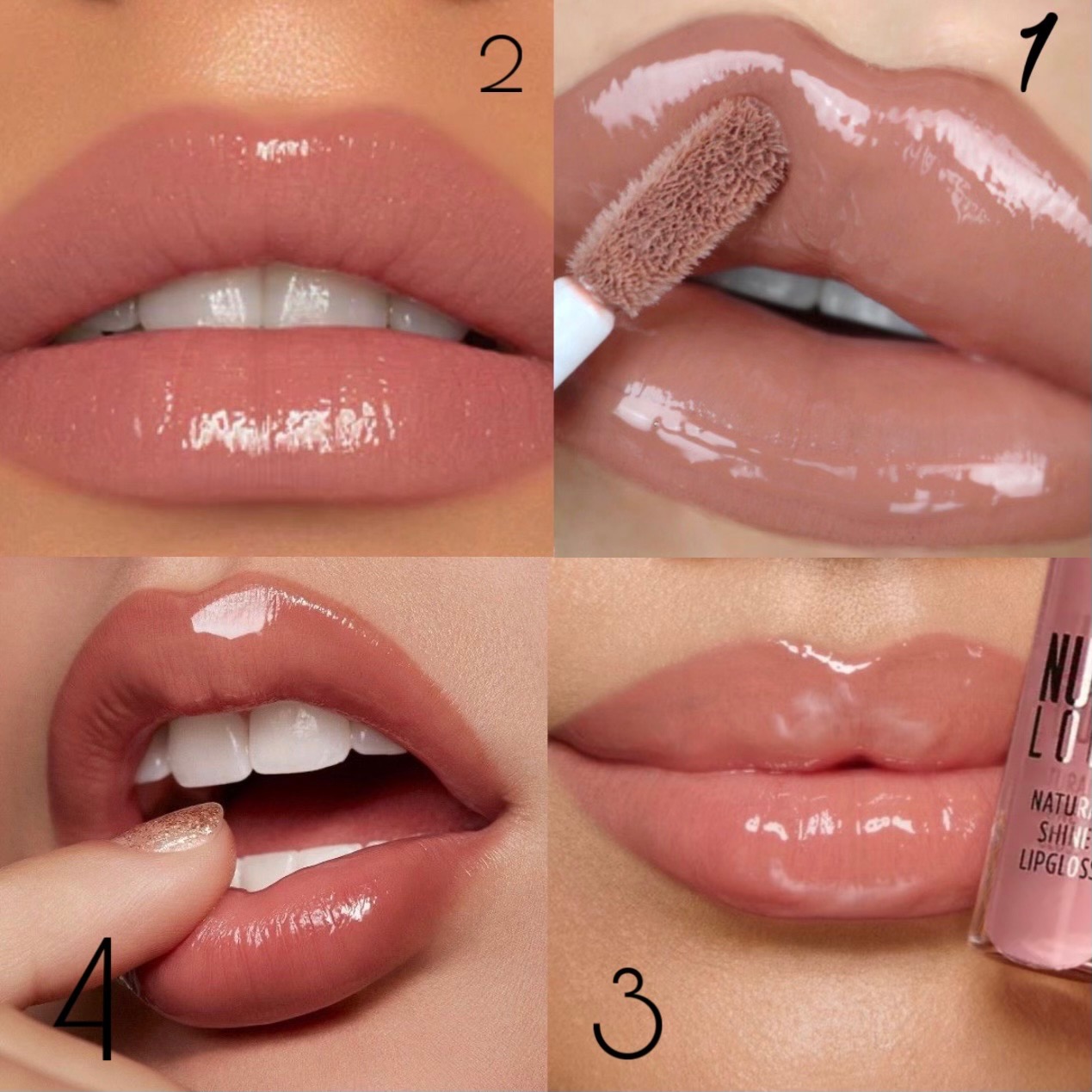 قیمت و خرید لیپ گلاس نود لوک گلدن رز اصل