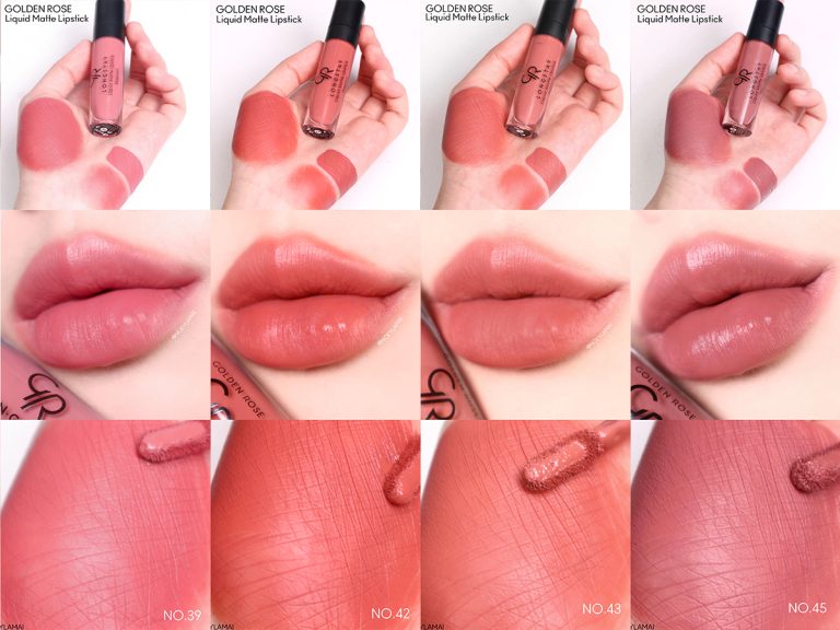 قیمت و خرید رژ لب مایع مات گلدن رز اصل