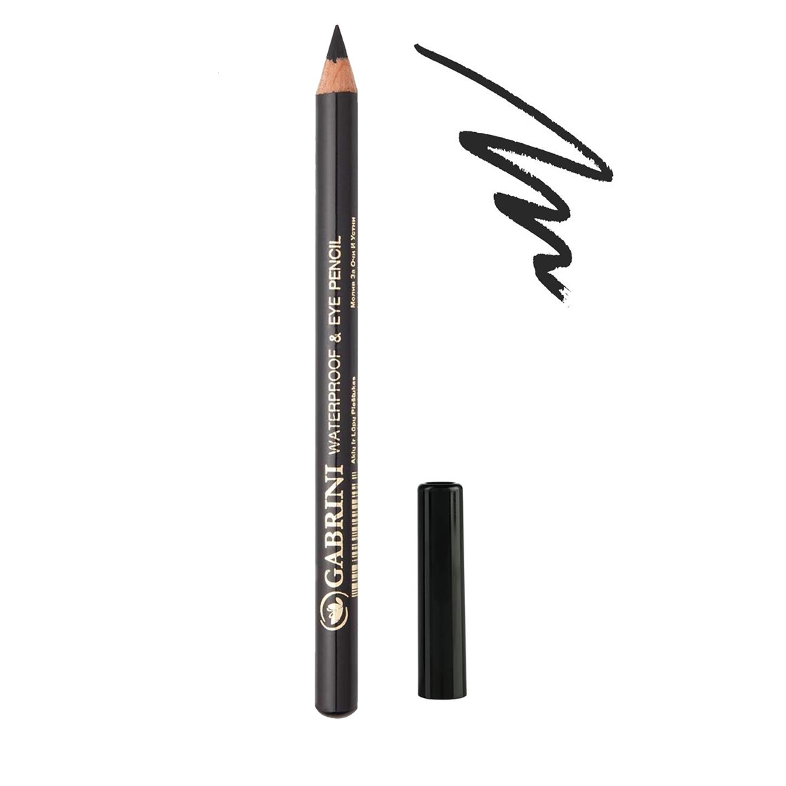 Gabrini Waterproof Eyeliner قیمت و خرید مداد چشم چوبی گابرینی اصل