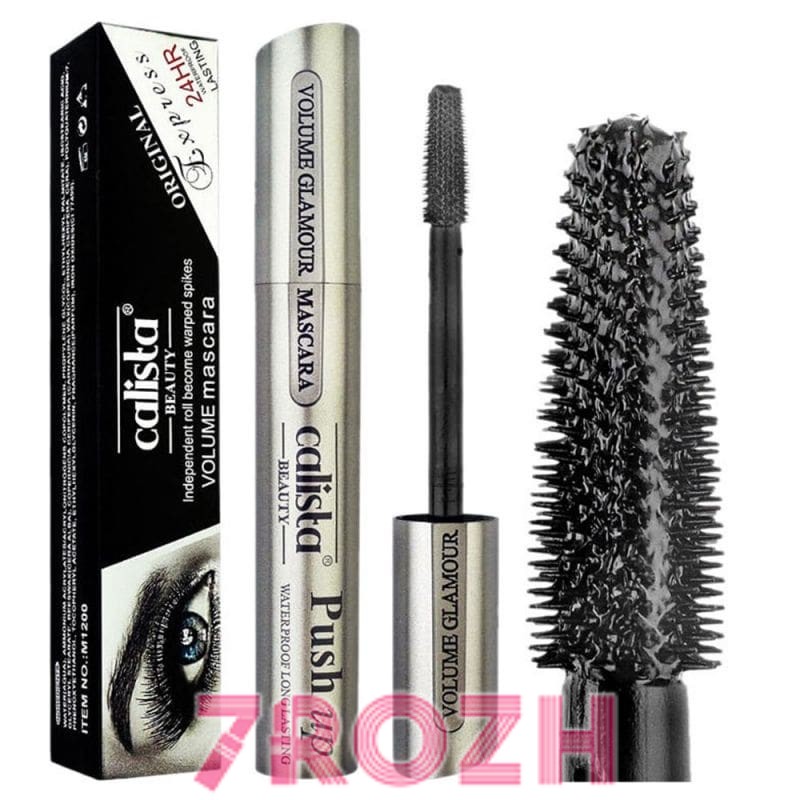 قیمت و خرید ریمل حجم دهنده گیاهی کالیستا بیوتی نقره ای اصل مدل BB Push Up