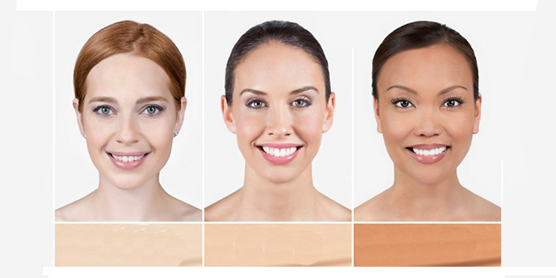 راهنمای آرایش بی نقص با رنگ پوست