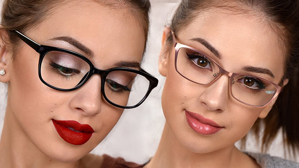 ترفندهای آرایش برای عینکی‌ها