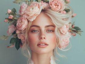 آرایش بهاری دخترانه