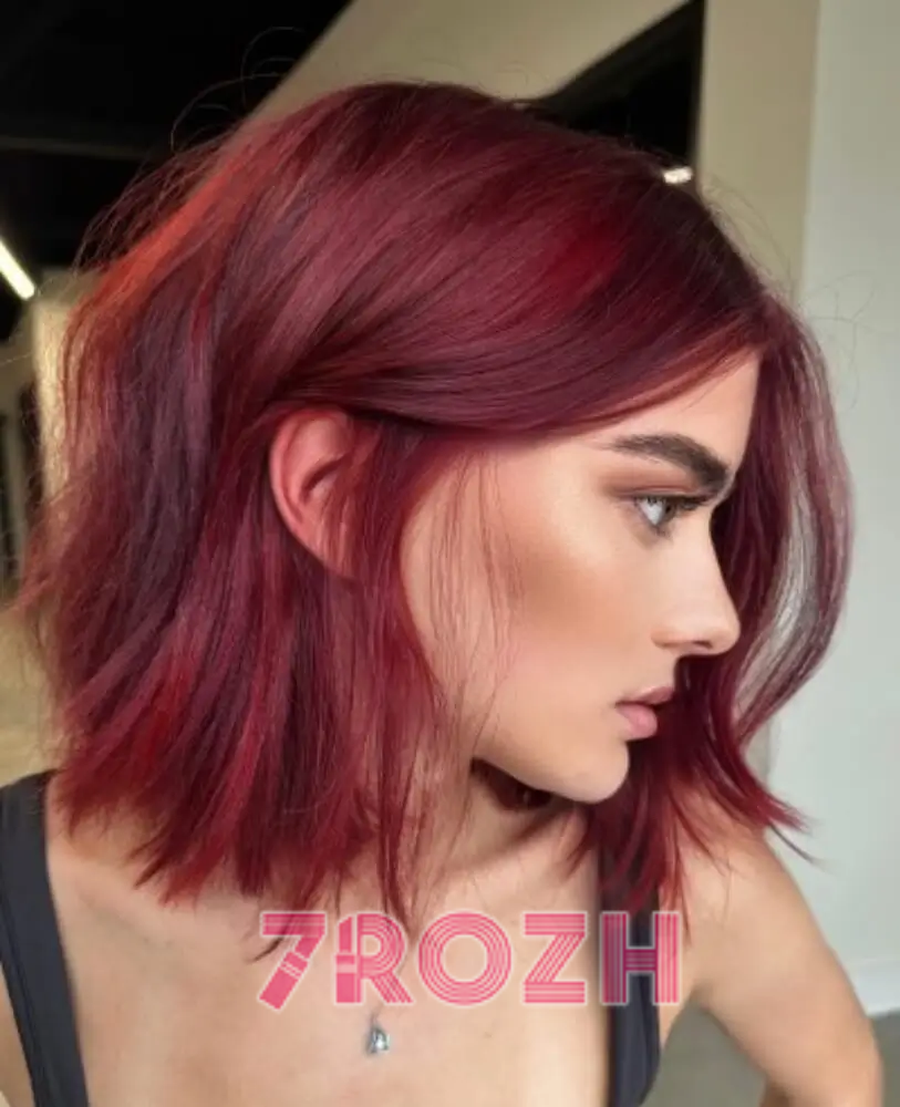 ترندهای رنگ مو ۲۰۲۵: گیلاس کولا